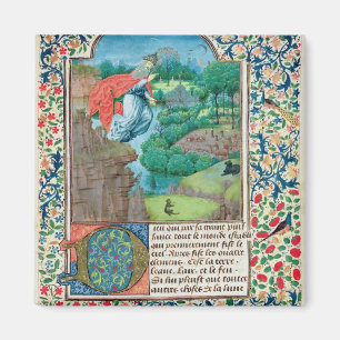 The Creation World, from 'Traite de Medecine' Magnet