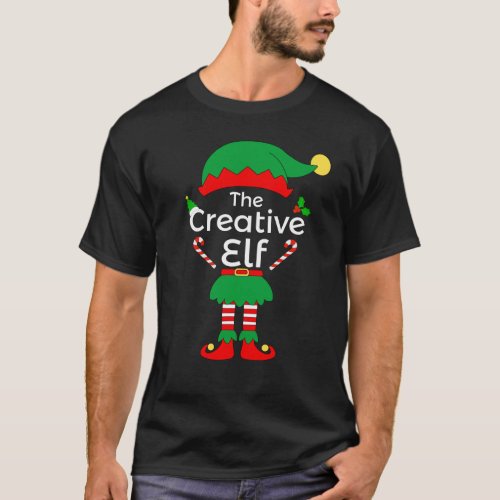 The Creative Elf Christmas Family Elf  Classic T_S T_Shirt