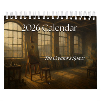 The Creator's Space 2026 Calendar