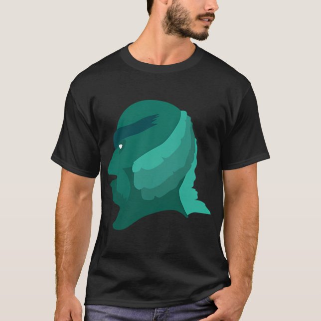The Creature in colour T-Shirt (Front)