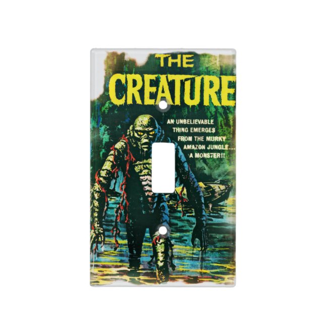 'The CREATURE' Light Switch Cover (Front)