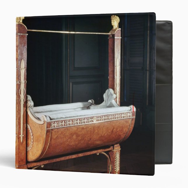 The crib of the King of Rome  from Saint-Cloud Binder (Front/Inside)