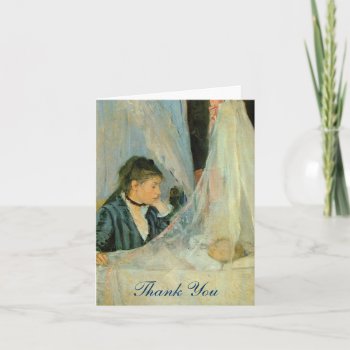 The Crib Thank You Card by WickedlyLovely at Zazzle