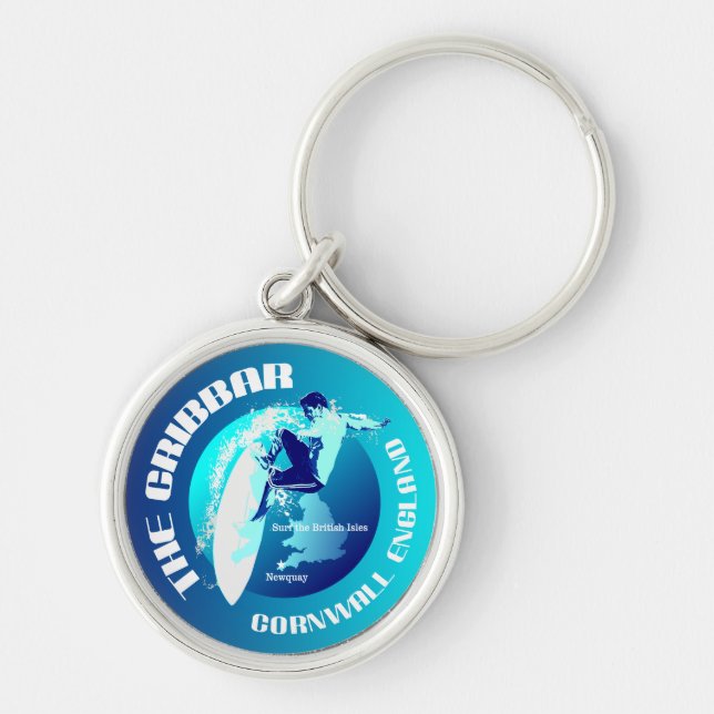 The Cribbar Keychain (Front)
