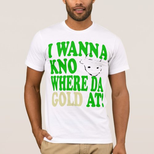 The Crichton Leprechaun Gold Remix Tee T Shirt