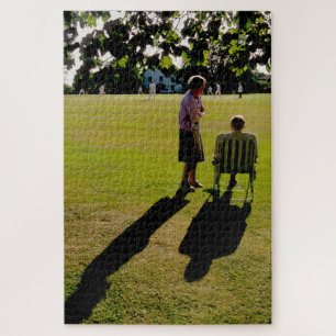The Cricket Match. Jigsaw Puzzle