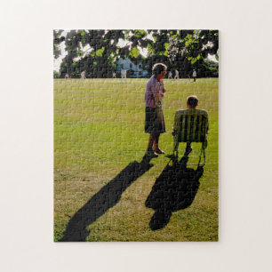 The Cricket Match Jigsaw Puzzle
