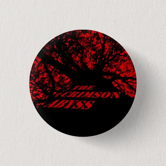 The Crimson Abyss badge Button (Front)
