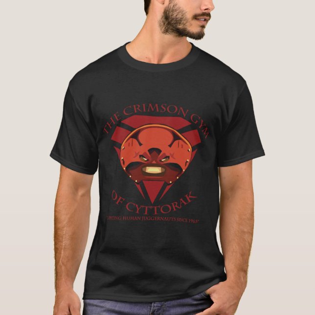 The Crimson Gym of Cyttorak friend T-Shirt (Front)