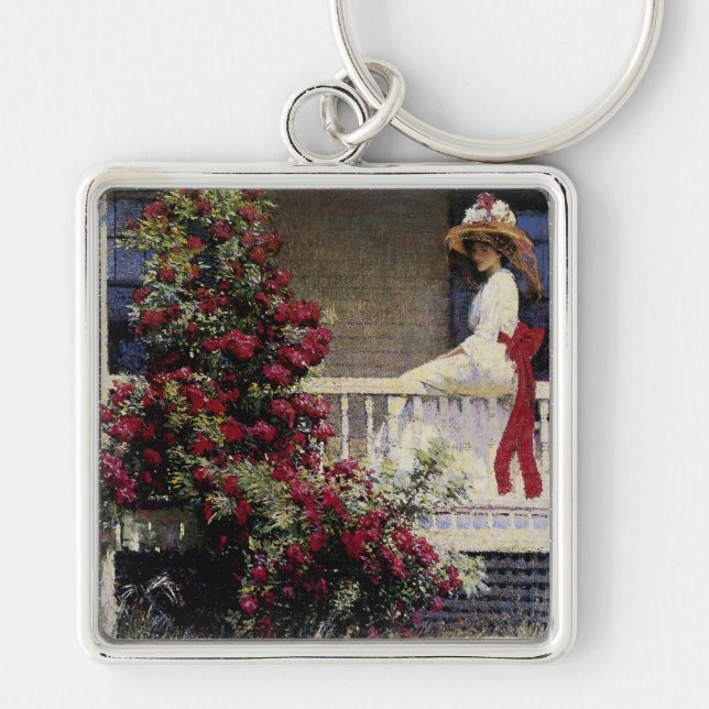 The Crimson Rambler Keychain (Front)