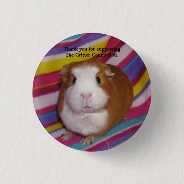 The Critter Connection Button (Front)
