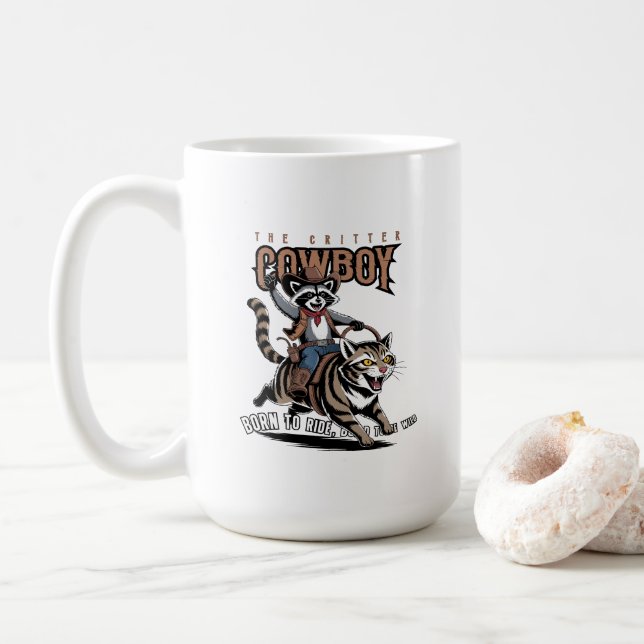 The critter cowboy | #15 Classic Mug (With Donut)