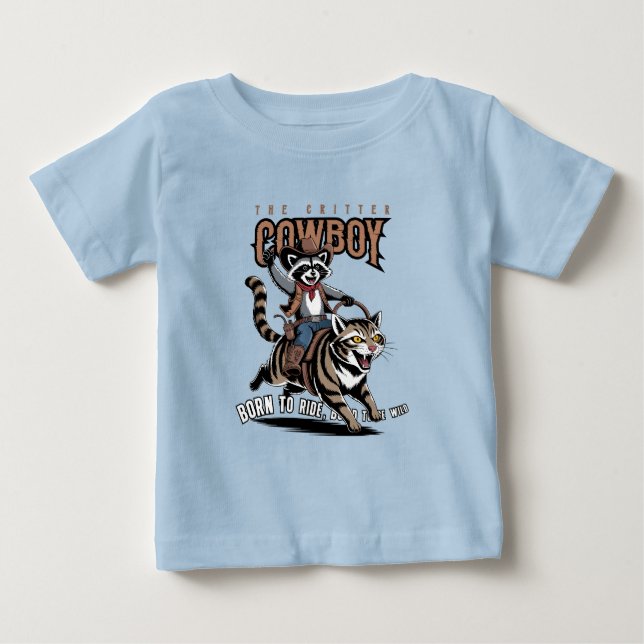 The critter cowboy (Lt. mode) |  Baby T-Shirt (Front)