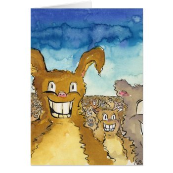The Critters Are Coming Cartoon by BastardCard at Zazzle