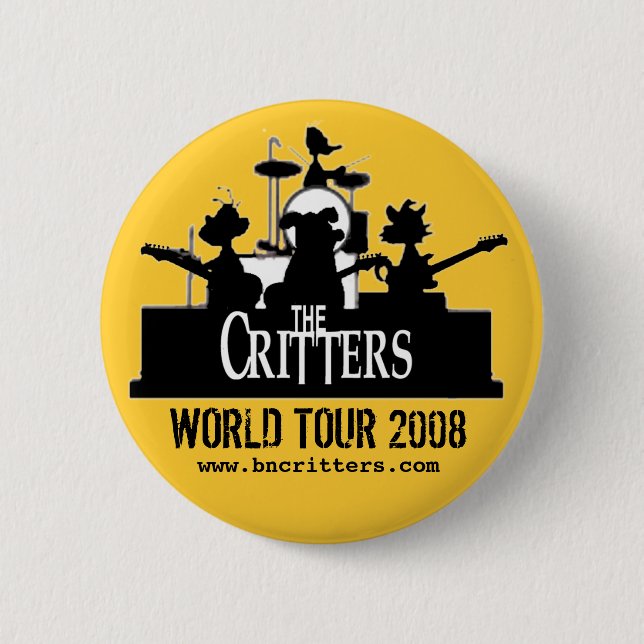 The Critters! concert buttons (Front)