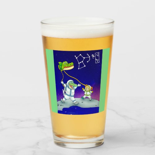 The Croc_ket Beer Glass
