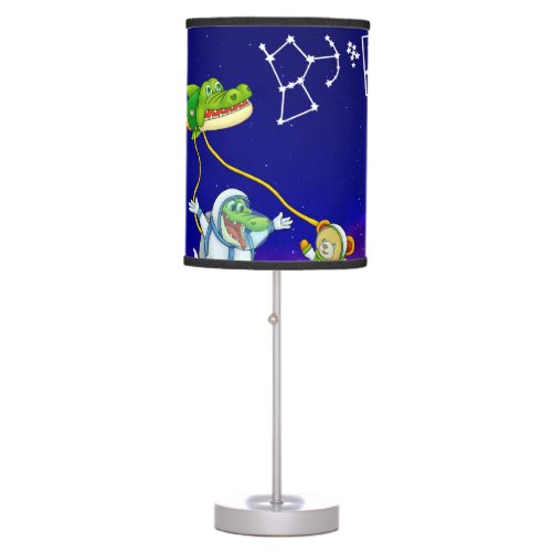 The Croc_ket  Table Lamp