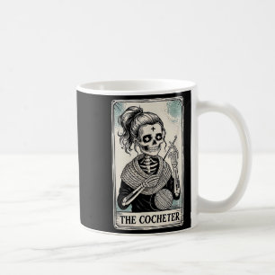 The Crocheter Tarot Card Funny Yarn Design Coffee Mug