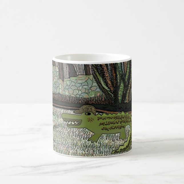 The Crocodile Walk Coffee Mug (Center)