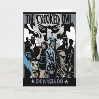The Crooked Owl Greeting Card