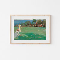 The Croquet Party | Sir John Lavery