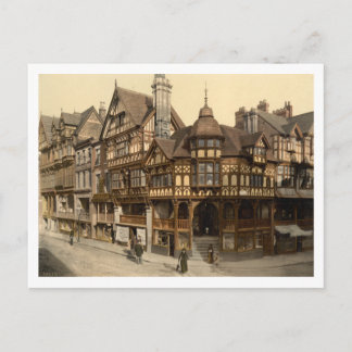 The Cross and Rows, Chester, Cheshire, England Postcard