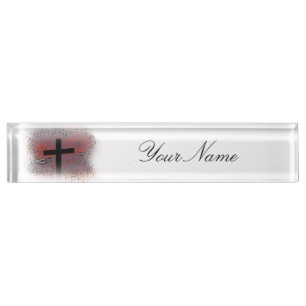 The Cross and you Name Plate