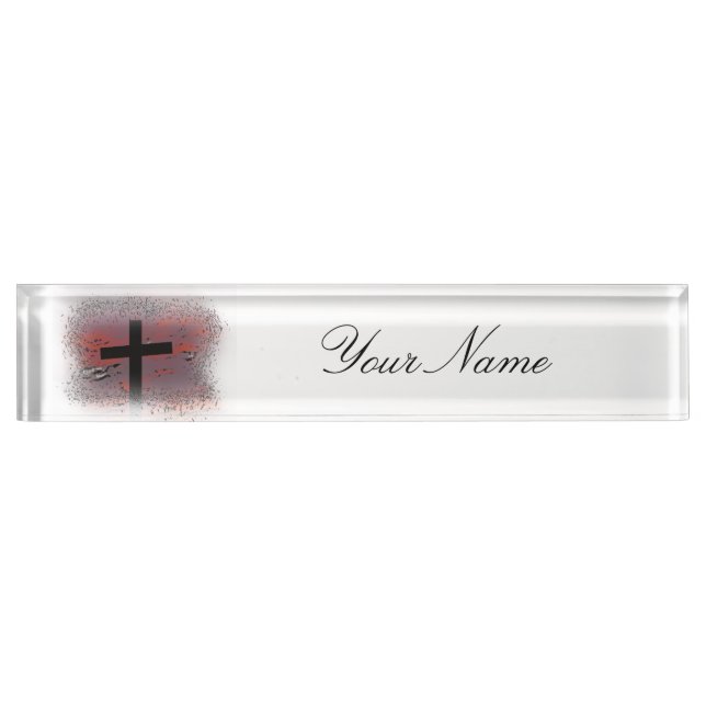 The Cross and you Name Plate (Front)