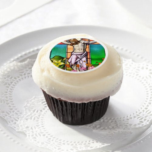 The Cross Edible Frosting Rounds