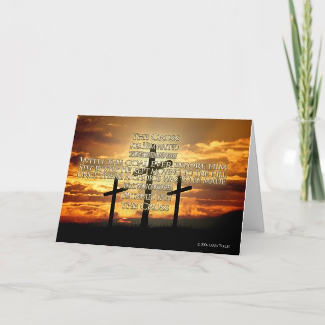 The Cross Holiday Card (Front)