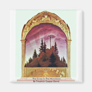 The Cross In The Mountains Magnet