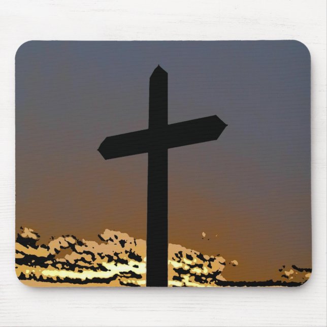 The Cross Mouse Pad (Front)