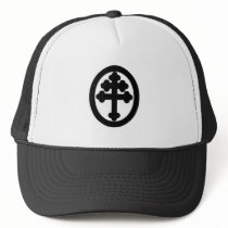 The Cross of Lorraine French: Croix de Lorraine Trucker Hat