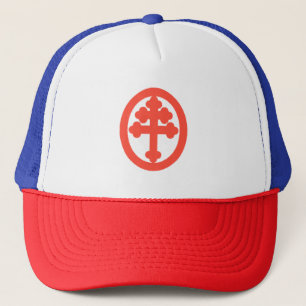 The Cross of Lorraine French: Croix de Lorraine Trucker Hat