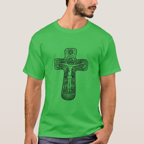 The Cross of the Lord and Savior Jesus Christ 1  T_Shirt