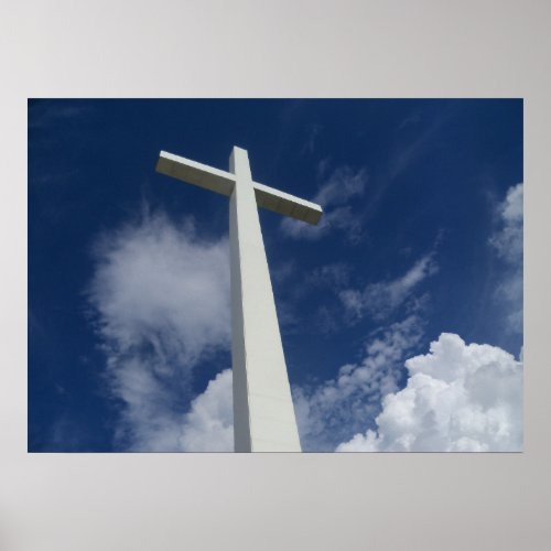 The Cross of the Resurrected Christ Poster Photo
