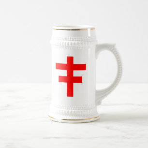 The Cross Pattee of The Scottish Knights Templar Beer Stein