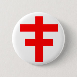 The Cross Pattee of The Scottish Knights Templar Button
