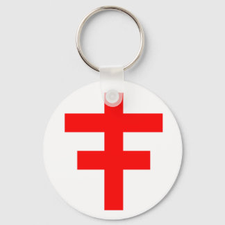 The Cross Pattee of The Scottish Knights Templar Keychain