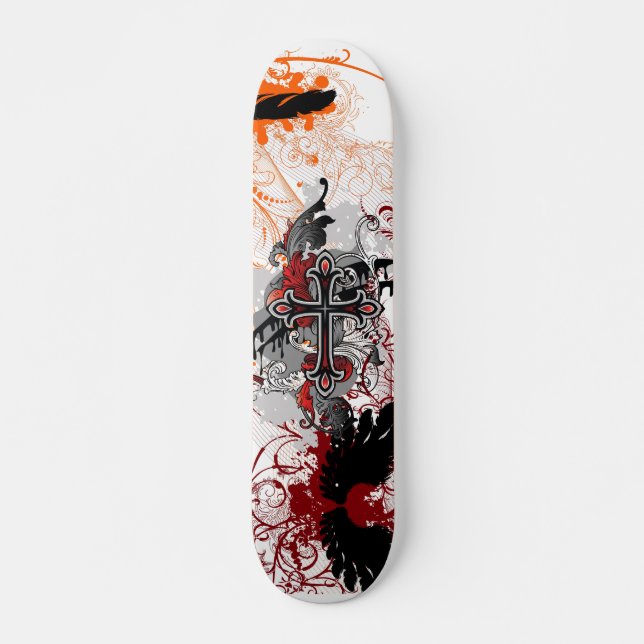 The Cross Skateboard Deck (Front)
