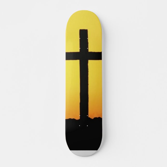 the cross skateboard deck (Front)