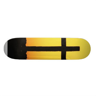 the cross skateboard deck
