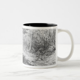 The Crow and the Fox Two-Tone Coffee Mug