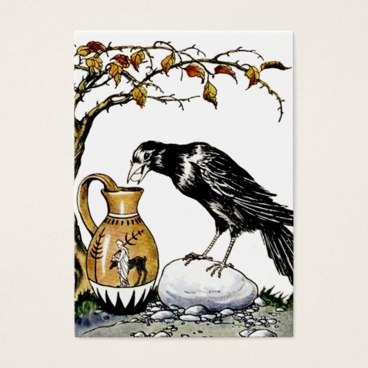 The Crow and the Pitcher Profile Card (Front)
