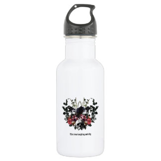 The Crow Laughing Awfully Water Bottle