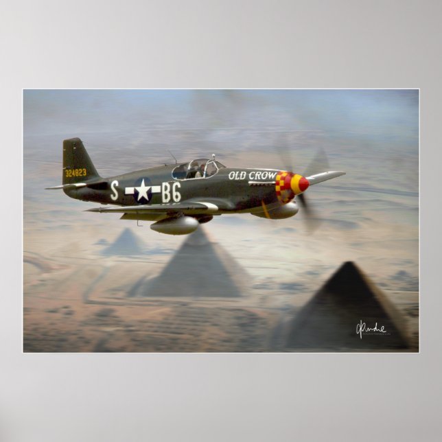 "The Crow & The Pyramids" Poster (Front)