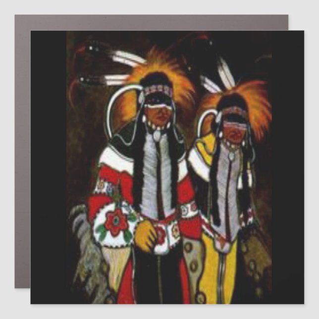 "The Crow, whose autonym is Apsáalooke" Car Magnet (Front)