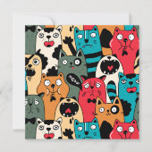 The crowd of cats (Front)