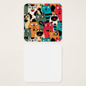 The crowd of cats (Front & Back)