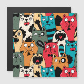 The crowd of cats (Front/Back)